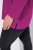 Ulla Popken Back To Basics V-Neck Relaxed Fit Cotton Tee Berry - T-paidat - Naisten t-paidat