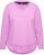 Ulla Popken Layered Look Memories Embroidered Long Sleeve Tee Amethyst - Painetut T-paidat naisille - 
