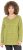 Ulla Popken Allover Graphic Long Sleeve Tee Avocado Green - Painetut T-paidat naisille - 