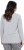 Ulla Popken Magic Feeling Long Sleeve Graphic Tee Light Grey Melange - Painetut T-paidat naisille - 