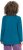 Ulla Popken Inverted Seam Long Sleeve Graphic Tee Teal - Painetut T-paidat naisille - 