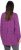 Ulla Popken Pleated Confetti Print Long Sleeve Tee Light Plum - Painetut T-paidat naisille - 