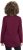 Ulla Popken Your Story Sequined Long Sleeve Tunic Tee Dark Ruby - Painetut T-paidat naisille - 