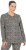 Ulla Popken Leopard Print Long Sleeve Ski Tee Black - Painetut T-paidat naisille - 