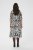 Kaffe Curve Alia Shirt Dress Black Chalk Animal - Midimekot - 