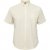 North Latitude Shirt Linen Cotton Short Sleeve Off-White - Kauluspaidat - Miesten isot kauluspaidat 2XL – 8XL