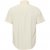 North Latitude Shirt Linen Cotton Short Sleeve Off-White - Kauluspaidat - Miesten isot kauluspaidat 2XL – 8XL
