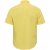North Latitude Shirt Linen Cotton Short Sleeve Yellow - Kauluspaidat - Miesten isot kauluspaidat 2XL – 8XL