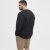 North Latitude Sweatshirt Black TALL - MIESTEN VAATTEET MT-6XLT - Pitkien miesten vaatteet