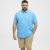 North Latitude Polo Pique Short Sleeve Turquoise - Pikeepaidat - Miesten isot pikeepaidat