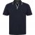 North Latitude Polo Pique V-Neck Navy - Pikeepaidat - Miesten isot pikeepaidat