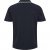 North Latitude Polo Pique V-Neck Navy - Pikeepaidat - Miesten isot pikeepaidat