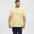 North Latitude T-Shirt Printed Short Sleeve Yellow - T-paidat - Isot T-paidat 2XL – 14XL