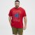 North Latitude T-Shirt Printed Short Sleeve Red - T-paidat - Isot T-paidat 2XL – 14XL