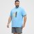 North Latitude T-Shirt Printed Turquoise - T-paidat - Isot T-paidat 2XL – 14XL