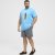 North Latitude T-Shirt Printed Turquoise - T-paidat - Isot T-paidat 2XL – 14XL