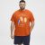 North Latitude T-Shirt Ice Cream Orange - T-paidat - Isot T-paidat 2XL – 14XL