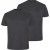 North Latitude T-Shirt 2-Pack Dark Grey Melange - T-paidat - Isot T-paidat 2XL – 14XL