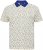 North Latitude Polo Pique Printed Off-White TALL - MIESTEN VAATTEET MT-6XLT - Pitkien miesten vaatteet