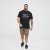 North Latitude Polo Pique Short Sleeve Black - Pikeepaidat - Miesten isot pikeepaidat