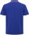 North Latitude Polo Pique V-Neck Blue - Pikeepaidat - Miesten isot pikeepaidat