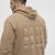 North Latitude Hoodie with Zipper Dark Sand - Hupparit ja collegepaidat - Miesten hupparit ja collegepaidat isot koot