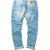 JP1880 Jeans Regular Fit 5-Pocket Bleached Denim - Farkut ja housut - Miesten isot farkut ja isot housut W40-W70