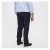 North Latitude Dress Pants Elastic Waist Navy Blue - Miesten housut isot koot - Isojen miesten housut
