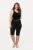 Ulla Popken Stretch Knit Bike Shorts Black - Ulla Popken - Ulla Popken plus-size-vaatteet