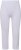 Ulla Popken Basic Stretch Knit Capris White - Naisten farkut ja housut isot koot - 