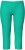 Ulla Popken Basic Stretch Knit Capris Green - Naisten farkut ja housut isot koot - 