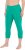 Ulla Popken Basic Stretch Knit Capris Green - Naisten farkut ja housut isot koot - 