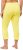 Ulla Popken Basic Stretch Knit Capris Yellow - Naisten farkut ja housut isot koot - 
