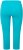 Ulla Popken Basic Stretch Knit Capris Blue - Naisten farkut ja housut isot koot - 
