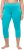 Ulla Popken Basic Stretch Knit Capris Blue - Naisten farkut ja housut isot koot - 