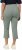 Ulla Popken Stretch Basic Bengaline Capri Pants Light Moss Green - Naisten farkut ja housut isot koot - 