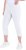 Ulla Popken Stretch Basic Bengaline Capri Pants Snow White - Naisten farkut ja housut isot koot - 