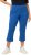 Ulla Popken Stretch Basic Bengaline Capri Pants Royal Blue - Naisten farkut ja housut isot koot - 