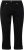 Ulla Popken Roll Tab Hem Stretch Cargo Pants Black - Naisten farkut ja housut isot koot - 