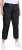 Ulla Popken Roll Tab Hem Stretch Cargo Pants Black - Naisten farkut ja housut isot koot - 