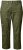 Ulla Popken Roll Tab Hem Stretch Cargo Pants Green - Naisten farkut ja housut isot koot - 