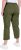 Ulla Popken Roll Tab Hem Stretch Cargo Pants Green - Naisten farkut ja housut isot koot - 