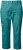 Ulla Popken Roll Tab Hem Stretch Cargo Pants Teal - Naisten farkut ja housut isot koot - 