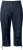 Ulla Popken Stretch Cotton Cargo Crop Pants Navy - Naisten farkut ja housut isot koot - 