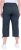 Ulla Popken Stretch Cotton Cargo Crop Pants Navy - Naisten farkut ja housut isot koot - 