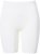 Ulla Popken Lace Hem Stretch Viscose Knit Bicycle Length Lounge Shorts White - Naisten farkut ja housut isot koot - 