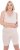 Ulla Popken Lace Hem Stretch Viscose Knit Bicycle Length Lounge Shorts Beige - Naisten farkut ja housut isot koot - 