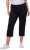 Ulla Popken Mony Stretch Capri Pants Navy - Naisten farkut ja housut isot koot - 