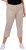 Ulla Popken Mony Stretch Capri Pants Orange - Farkut & Housut Isoissa Koissa – Plus Size - 