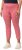 Ulla Popken Check Bengaline Slim Leg Sienna Fit Stretch Crop Pants Light Pink - Naisten farkut ja housut isot koot - 